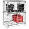 Global Industrial Wire Mesh Security Cage Locker, 36"Wx24"Dx36"H, Gray, Unassembled 1 Global Industrial Wire Mesh Security Cage Locker, 36"Wx24"Dx36"H, Gray, Unassembled -Deals Lockers Store 184084