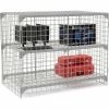 Global Industrial™ Wire Mesh Security Cage Locker, 60"Wx36"Dx48"H, Gray, Unassembled -Deals Lockers Store 184100