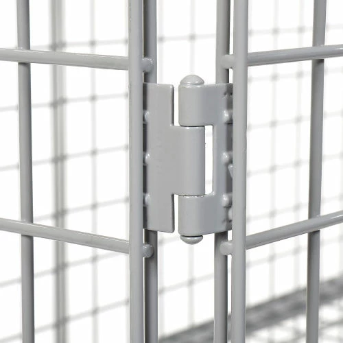 Global Industrial Wire Mesh Security Cage Locker, 60"Wx36"Dx72"H, Gray, Unassembled 19 Global Industrial Wire Mesh Security Cage Locker, 60"Wx36"Dx72"H, Gray, Unassembled - Image 17