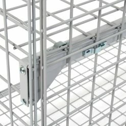 Global Industrial Wire Mesh Security Cage Locker, 48"Wx24"Dx72"H, Gray, Unassembled 48 Global Industrial Wire Mesh Security Cage Locker, 48"Wx24"Dx72"H, Gray, Unassembled -Deals Lockers Store 184105 14 3