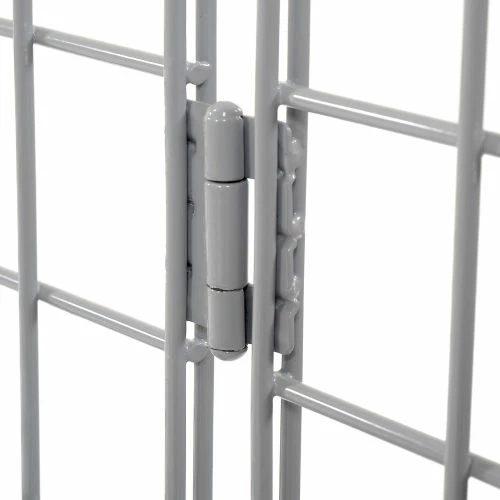 Global Industrial Wire Mesh Security Cage Locker, 48"Wx24"Dx72"H, Gray, Unassembled 24 Global Industrial Wire Mesh Security Cage Locker, 48"Wx24"Dx72"H, Gray, Unassembled - Image 22