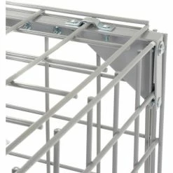 Global Industrial™ Wire Mesh Security Cage Locker, 48"Wx24"Dx60"H, Gray, Unassembled -Deals Lockers Store 184105 21 4