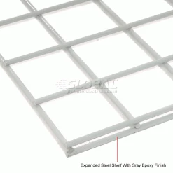 Global Industrial™ Security Cage Accessory Shelf 72 x 36 -Deals Lockers Store 184111 2wco 1