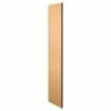 Side Panel 22235 for 21"D Extra Wide Designer Wood Locker without Sloping Hood Maple -Deals Lockers Store 22235MAP f