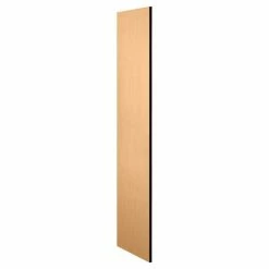 Side Panel 22235 for 21"D Extra Wide Designer Wood Locker without Sloping Hood Maple