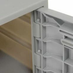 Remco Plastics 6-Tier 6 Door Box Plastic Locker, 12"W x 15"D x 12"H, Gray, Assembled -Deals Lockers Store 238038 07