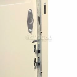 Global Industrial™ Paramount® 3-Tier 3 Door Locker, 12"Wx15"Dx24"H, Tan, Unassembled -Deals Lockers Store 238230TN 09