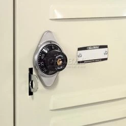 Global Industrial™ 16 Person Box Locker, 12"W x 18"D x 12"H, Tan, Assembled -Deals Lockers Store 238232TN 39