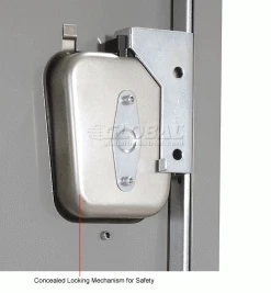 Hallowell® 2-Tier 6 Door Premium Locker, 12"W x 15"D x 36"H, Dark Gray, Unassembled -Deals Lockers Store 238360GY 3wco 1