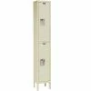 Hallowell® 2-Tier 2 Door Premium Locker, 12"W x 12"D x 30"H, Tan, Unassembled 2 Hallowell® 2-Tier 2 Door Premium Locker, 12"W x 12"D x 30"H, Tan, Unassembled -Deals Lockers Store 238361PT 2