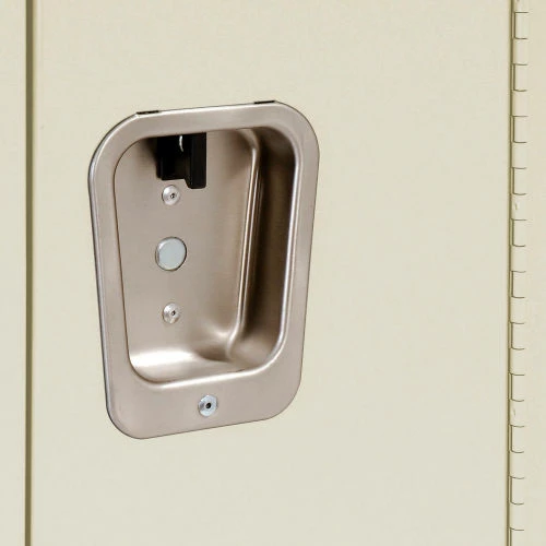 Hallowell® 2-Tier 2 Door Premium Locker, 12"W x 12"D x 30"H, Tan, Unassembled 11 Hallowell® 2-Tier 2 Door Premium Locker, 12"W x 12"D x 30"H, Tan, Unassembled - Image 9