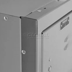 Hallowell® 6-Tier 6 Door Premium Locker, 12"W x 15"D x 12"H, Dark Gray, Assembled -Deals Lockers Store 238372GY 38