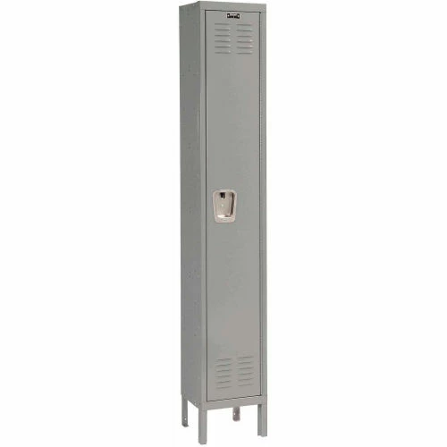 Hallowell® 1-Tier 1 Door Premium Locker, 18"W x 21"D x 72"H, Dark Gray, Assembled 3 Hallowell® 1-Tier 1 Door Premium Locker, 18"W x 21"D x 72"H, Dark Gray, Assembled