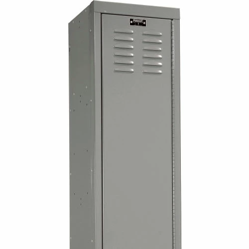 Hallowell® 1-Tier 1 Door Premium Locker, 18"W x 21"D x 72"H, Dark Gray, Assembled 7 Hallowell® 1-Tier 1 Door Premium Locker, 18"W x 21"D x 72"H, Dark Gray, Assembled - Image 5