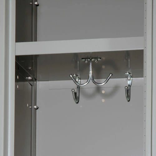 Hallowell® 1-Tier 1 Door Premium Locker, 18"W x 21"D x 72"H, Dark Gray, Assembled 9 Hallowell® 1-Tier 1 Door Premium Locker, 18"W x 21"D x 72"H, Dark Gray, Assembled - Image 7