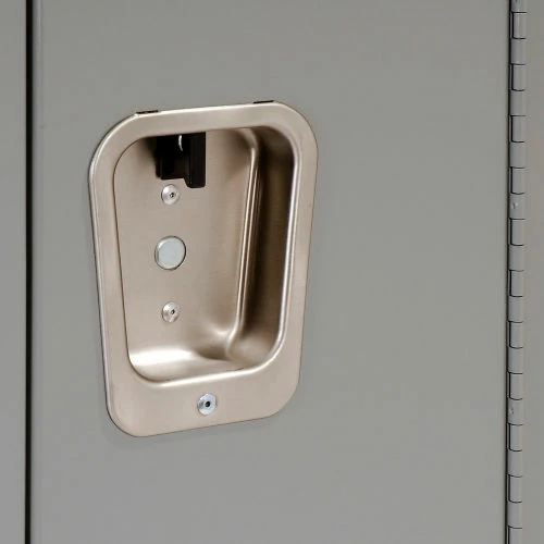 Hallowell® 1-Tier 1 Door Premium Locker, 18"W x 21"D x 72"H, Dark Gray, Assembled 10 Hallowell® 1-Tier 1 Door Premium Locker, 18"W x 21"D x 72"H, Dark Gray, Assembled - Image 8