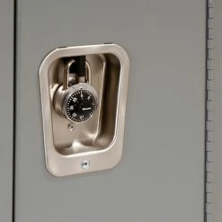 Hallowell® 1-Tier 1 Door Premium Locker, 18"W x 21"D x 72"H, Dark Gray, Assembled 28 Hallowell® 1-Tier 1 Door Premium Locker, 18"W x 21"D x 72"H, Dark Gray, Assembled -Deals Lockers Store 239268GY 08