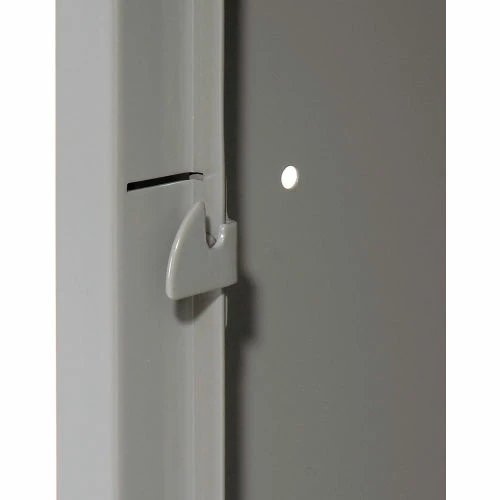 Hallowell® 1-Tier 1 Door Premium Locker, 18"W x 21"D x 72"H, Dark Gray, Assembled 13 Hallowell® 1-Tier 1 Door Premium Locker, 18"W x 21"D x 72"H, Dark Gray, Assembled - Image 11