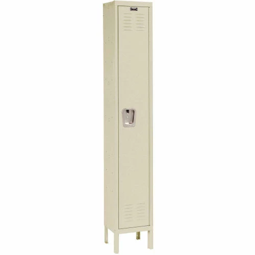 Hallowell® 1-Tier 1 Door Premium Locker, 12"W x 12"D x 72"H, Tan, Assembled 3 Hallowell® 1-Tier 1 Door Premium Locker, 12"W x 12"D x 72"H, Tan, Assembled