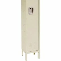 Hallowell® 1-Tier 1 Door Premium Locker, 12"W x 12"D x 72"H, Tan, Assembled 23 Hallowell® 1-Tier 1 Door Premium Locker, 12"W x 12"D x 72"H, Tan, Assembled -Deals Lockers Store 239268PT 03 2