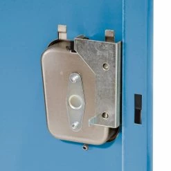 Hallowell® 1-Tier 3 Door Premium Locker, 12"W x 12"D x 72"H, Blue, Unassembled -Deals Lockers Store 239269BL 12