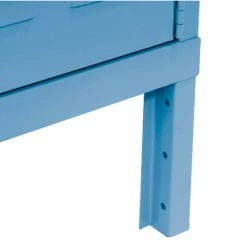 Hallowell® 1-Tier 3 Door Premium Locker, 12"W x 12"D x 72"H, Blue, Unassembled -Deals Lockers Store 239269BL 13