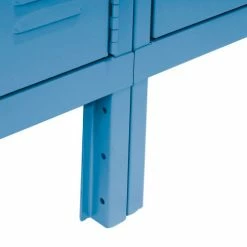 Hallowell® 1-Tier 3 Door Premium Locker, 12"W x 12"D x 72"H, Blue, Unassembled -Deals Lockers Store 239269BL 14