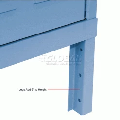 Hallowell® 1-Tier 3 Door Premium Locker, 12"W x 12"D x 72"H, Blue, Unassembled -Deals Lockers Store 239269BL 5wco