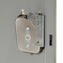 Hallowell® 1-Tier 3 Door Premium Locker, 12"W x 18"D x 72"H, Dark Gray, Unassembled -Deals Lockers Store 239269GY 12