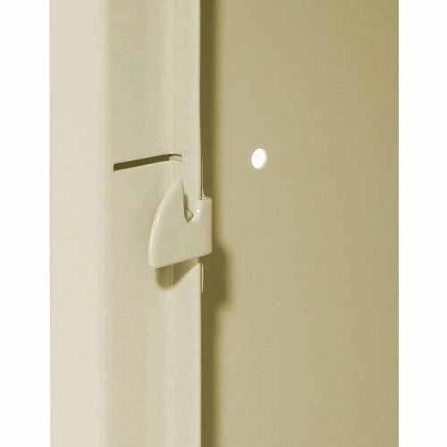 Hallowell® 1-Tier 3 Door Premium Locker, 12"W x 12"D x 60"H, Tan, Assembled 18 Hallowell® 1-Tier 3 Door Premium Locker, 12"W x 12"D x 60"H, Tan, Assembled - Image 16