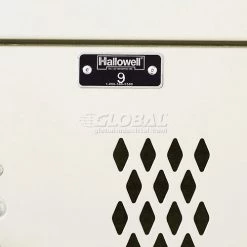 Hallowell® 6-Tier 6 Door Heavy-Duty Ventilated Locker, 12"Wx12"Dx12"H, Tan, Assembled -Deals Lockers Store 239304PT 35