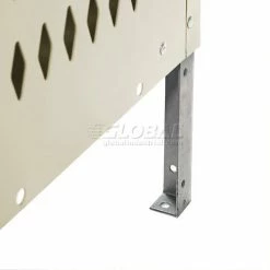 Hallowell® 6-Tier 6 Door Heavy-Duty Ventilated Locker, 12"Wx12"Dx12"H, Tan, Assembled -Deals Lockers Store 239304PT 39