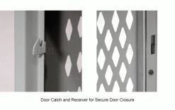 Hallowell® 2-Tier 2 Door Heavy-Duty Ventilated Locker, 12"Wx15"Dx36"H, Dark Gray, Assembled -Deals Lockers Store 239325GY 6wco 3