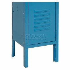 Global Industrial™ Infinity® 1-Tier 1 Door Locker, 15"Wx18"Dx72"H, Blue, Assembled -Deals Lockers Store 254120BL 27