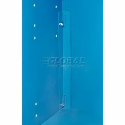 Global Industrial™ Infinity® 2-Tier 2 Door Locker, 12"Wx15"Dx36"H, Blue, Assembled -Deals Lockers Store 254123BL 22 2