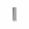 Global Industrial™ 6-Tier 6 Door Locker, 18"W x 18"D x 72"H, Gray, All-Welded -Deals Lockers Store 30161480