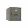 Penco® Vanguard™ 1-Tier 1 Door Box Locker, 12"W x 12"D x 13-5/8"H, Gray, Unassembled -Deals Lockers Store 30184244