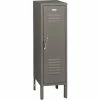 Penco® Vanguard™ 1-Tier 1 Door Locker, 12"W x 15"D x 36-1/2"H, Gray, Unassembled -Deals Lockers Store 30184261
