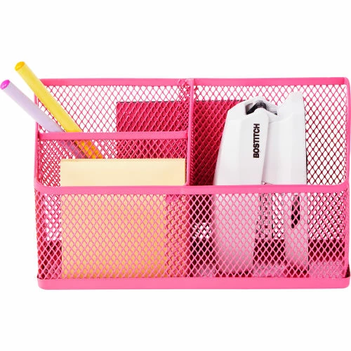 LockerMate It's Academic Magnetic Pencil Holder, Pink 4 LockerMate It's Academic Magnetic Pencil Holder, Pink - Image 2