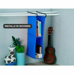 LockerMate Hanging Locker Shelf, Blue