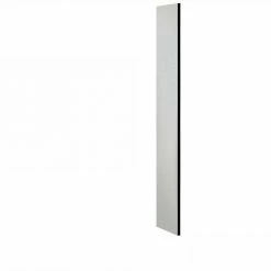 Side Panel 33300 - for 15"D Designer Wood Locker without Sloping Hood Gray