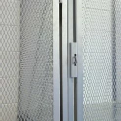 Hallowell Single Tier Bulk Tenant Storage Locker, 48"Wx48"Dx90"H, Dark Gray, Unassembled -Deals Lockers Store 442657 02 5