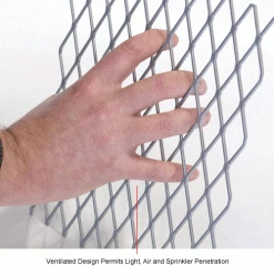 Hallowell BSL363690-R-2A-HG Bulk Tenant Storage Locker Double Tier Add-On 36x36x45 - Dark Gray -Deals Lockers Store 442670IN 4wco