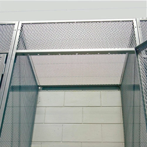 Hallowell BSL364890-R-1A-HG Bulk Tenant Storage Locker Single Tier Add-On 36x48x90 - Dark Gray 15 Hallowell BSL364890-R-1A-HG Bulk Tenant Storage Locker Single Tier Add-On 36x48x90 - Dark Gray - Image 13