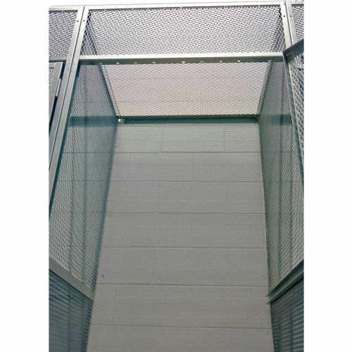 Hallowell BSL364890-R-1A-HG Bulk Tenant Storage Locker Single Tier Add-On 36x48x90 - Dark Gray 16 Hallowell BSL364890-R-1A-HG Bulk Tenant Storage Locker Single Tier Add-On 36x48x90 - Dark Gray - Image 14