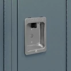 Global Industrial™ Infinity® 1-Tier 3 Door Ventilated Locker, 12"Wx18"Dx72"H, Unassembled -Deals Lockers Store 493144GY 11 1