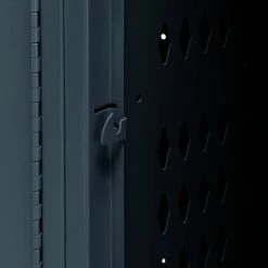 Global Industrial™ Infinity® 1-Tier 3 Door Ventilated Locker, 12"Wx12"Dx72"H, Assembled -Deals Lockers Store 493144GY 17