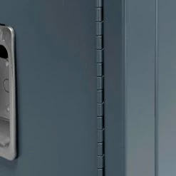 Global Industrial™ Infinity® 1-Tier 3 Door Ventilated Locker, 12"Wx12"Dx72"H, Assembled -Deals Lockers Store 493144GY 18