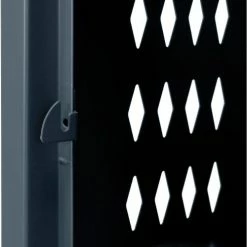 Global Industrial™ Infinity® 2-Tier 2 Door Ventilated Locker, 12"Wx12"Dx36"H, Assembled -Deals Lockers Store 493146GY 08