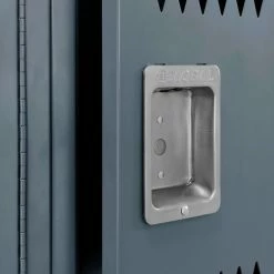 Global Industrial™ Infinity® 2-Tier 6 Door Ventilated Locker, 12"Wx18"Dx36"H, Unassembled -Deals Lockers Store 493149GY 13 1